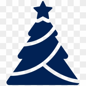 Christmas In July - Transparent Christmas Tree Vector Black And White, HD Png Download - christmas tree vector png