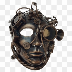 Venetian Mask Transparent Images - Transparent Steampunk Mask Png, Png Download - masquerade mask png