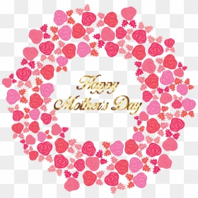 Free Clipart Of A Gold Happy Mothers Day Greeting In - Transparent Background Mothers Day Png, Png Download - mother's day png