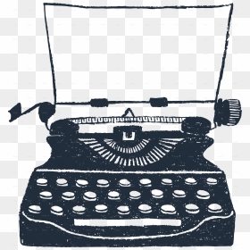 Transparent Typewriter Png - Typewriter Vector, Png Download - typewriter png