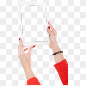 Mobile In Girl Hand Png, Transparent Png - holding hands png