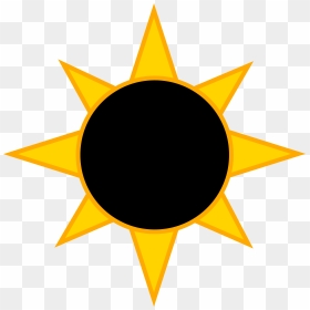 Solar Eclipse Symbol - Clip Art, HD Png Download - eclipse png