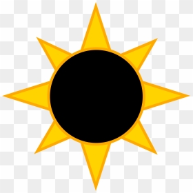 Solar Eclipse Symbol - Clip Art, HD Png Download - vhv