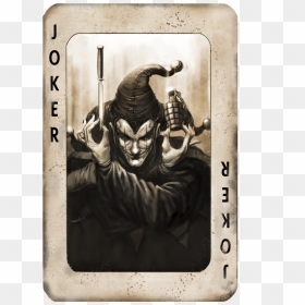 Joker Cards Png - Transparent Joker Card Png, Png Download - the joker png