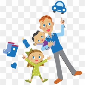 Thumb Image - Parent Child Interaction Clipart, HD Png Download - kids playing png