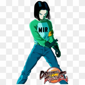 Dragon Ball Fighterz - Super Android 17 Dbz, HD Png Download - dragon ball fighterz logo png