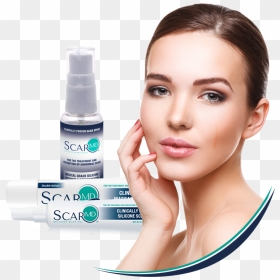 Scar Treatment - Beautiful Woman Face Png, Transparent Png - realistic scar png