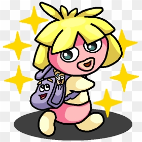 Shiny Smoochum Dora The - Dora The Explorer As Pokemon, HD Png Download - the joker png