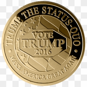 Trump Logo Gold - Donald Trump, HD Png Download - trump logo png