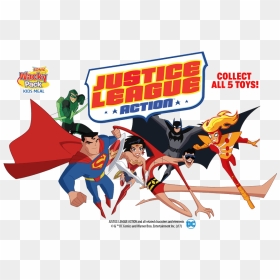 Justice League Action Members, HD Png Download - justice league png