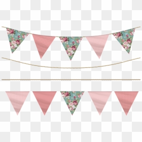 Flag Bunting, Party Banner, Pennant Garland - Transparent Background Bunting Png, Png Download - garland png