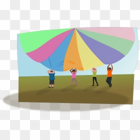 Parachute Children Child - Kids Parachute Hd Transparent, HD Png Download - parachute png