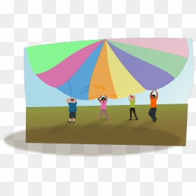 Parachute Children Child - Kids Parachute Hd Transparent, HD Png Download - parachute png