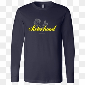 Sisterhood Rose Outline L/s Tee"  Data-zoom="//cdn - Volleyball Playoff Shirts Ideas, HD Png Download - rose outline png