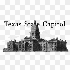 Texas State Capitol Logo, HD Png Download - texas state png