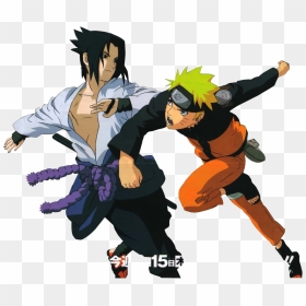 All Graphics » Naruto Shippuden Naruto Vs - Sasuke And Naruto Fighting, HD Png Download - sasuke png