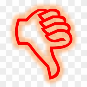 Thumb Down Red Copy - Transparent Thumbs Down Gif, HD Png Download - skull emoji png