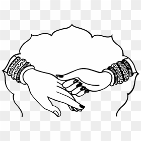 Handshake Clipart Wedding, Handshake Wedding Transparent - Silver Coin Custom Wedding, HD Png Download - wedding hands png