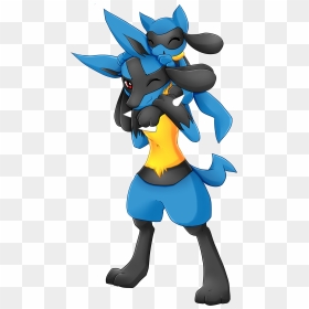 Pokemon Riolu Evolution Images - Lucario Cute Riolu Pokemon, HD Png Download - lucario png