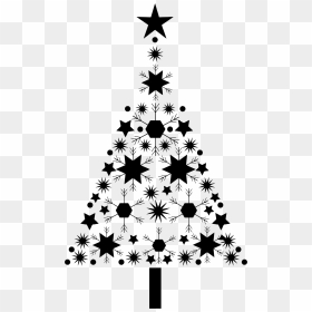 Library Of Abstract Christmas Tree Vector Transparent, HD Png Download - christmas tree vector png
