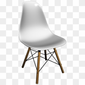 Thumb Image - Sedia Plastic Di Vitra Charles Eames Disegno, HD Png Download - plastic chair png