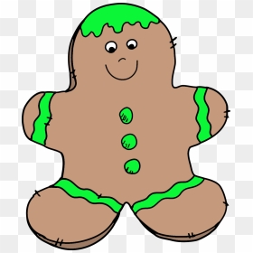 Christmas Cookie Clipart - Christmas Cookie, HD Png Download - gingerbread man png