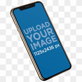Iphone Mockup - Iphone Angled Png, Transparent Png - mobile image png
