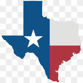Texas Star Map - Texas Flag, HD Png Download - texas state png