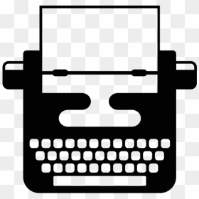 Typewriter Icon Transparent Background Clipart , Png - Typewriter Icon Transparent Background, Png Download - typewriter png