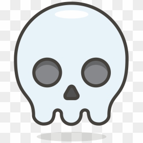Skull Emoji Png, Transparent Png - skull emoji png
