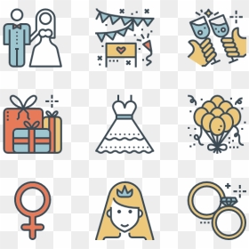Graphic Design, HD Png Download - wedding vector design png