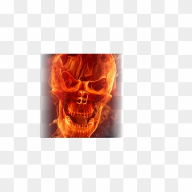 Fire Skull Journal By Cool Image 9781535412070 (1250x417), - Fire Skull, HD Png Download - skull emoji png