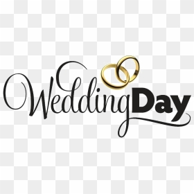Wedding Word Png Background Image - My Wedding Day Png, Transparent Png - wedding text png