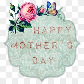 Vintage Mothers Day Clipart, HD Png Download - mother's day png