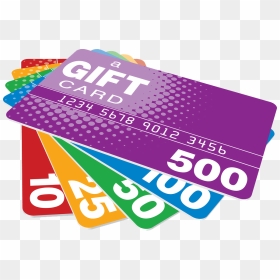 Gift Cards, HD Png Download - gift card png