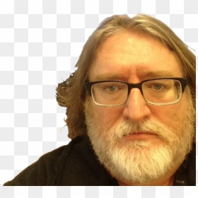 Gabe Newell Png, Transparent Png - gaben png