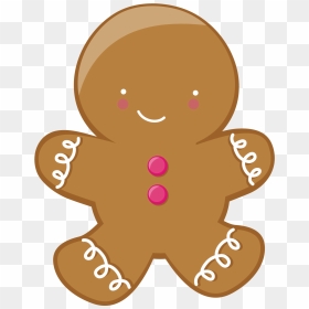 Photo By Daniellemoraesfalcao Minus - Gingerbread Person Clipart Cute, HD Png Download - gingerbread man png