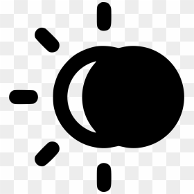 Solar Eclipse - Solar Eclipse Symbol, HD Png Download - solar eclipse png