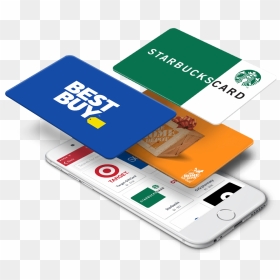 Buy, Send & Redeem Gift Cards Online Or With Mobile - Gift Card Phone, HD Png Download - gift card png