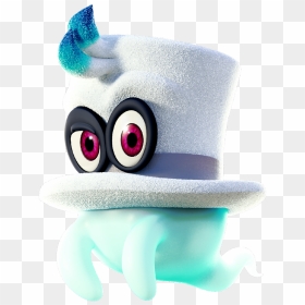 Nah Man~ On Twitter - Cappy In Mario Odyssey, HD Png Download - mario odyssey png