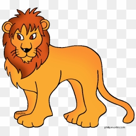 Animals, En, Jungle, Lions, Roar, Savanna, Science, - Clip Art Of Lion, HD Png Download - lion png hd