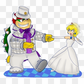 Bowser Forcing Princess Peach To Marry Her~ Super Mario - Princess Peach Super Mario Odyssey Peach, HD Png Download - mario odyssey png