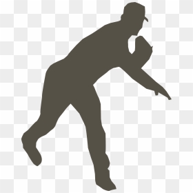 Baseball Pdf Clipart - Silhouette Baseball Pitcher Clipart, HD Png ...