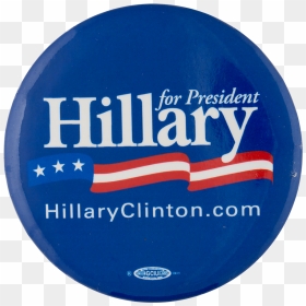 Hillary For President Political Button Museum - Hillary Clinton, HD Png Download - hillary clinton png