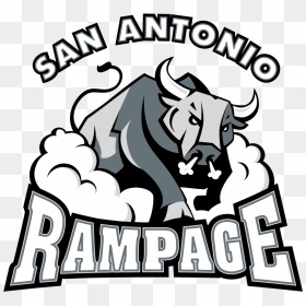 Spurs Sports And Entertainment Logo Png - San Antonio Rampage Logo, Transparent Png - spurs logo png