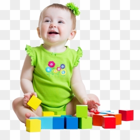 Kids With Playing Toys, Transparent Png - Baby Playing Png, Png Download - kids playing png