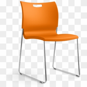 Plastic Chrome Stacking Chairs, HD Png Download - plastic chair png
