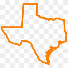 Texas Clipart Orange, HD Png Download - texas state png