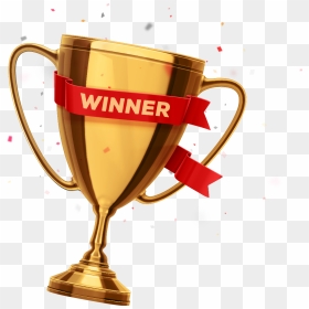 Online Bingo Award Trophy Prize - Trophy Winner Transparent Png, Png Download - cricket trophy png
