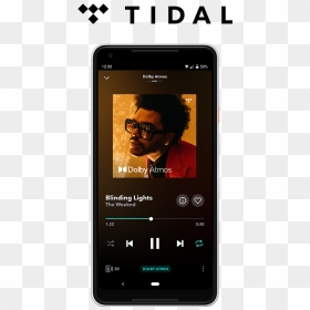 Dolby Atmos Music Tidal, HD Png Download - tidal logo png